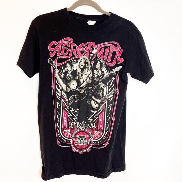 Aerosmith | Let Rock Rule T-Shirt 2014 - Picture 1 of 6